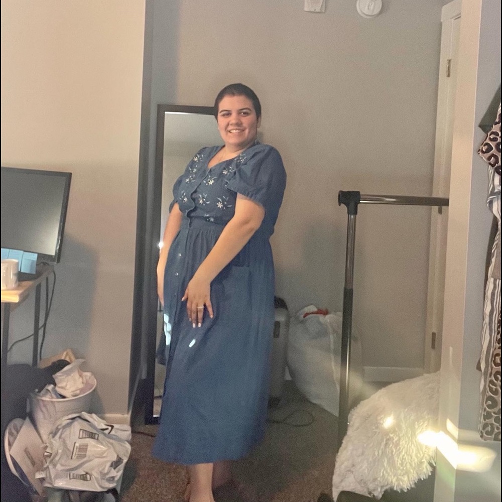 Denim Vintage Dress